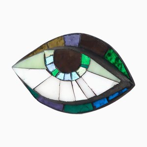 Sculpture Murale #9 Anti Evil Eye Mosaic par Ruth Minola Scheibler
