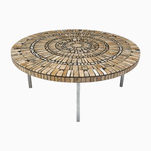 Vintage Ceramic Mosaic Coffee Table attributed to Heins Lilienthal for Rosenthal, 1960s