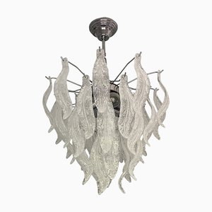Lámpara de araña Leafes de cristal de Murano de Simoeng