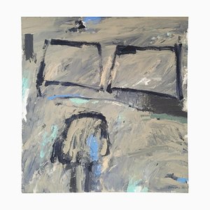 Esteban de la Foz, Childhood Islands, 1996, Öl auf Leinwand