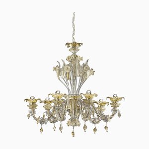 Venetian Cà Rezzonico Floral Gold Chandelier by Simoeng