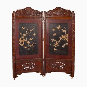 Japanischer Vintage Art Deco Sichtschutz, 1940er