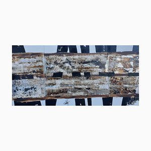 Christian Feltin, The Living Barrier, Acrylique sur Toile