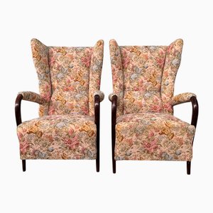 Fauteuils Vintage, Italie, 1950s, Set de 2