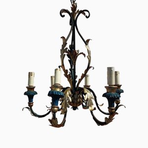 Vintage Chandelier in Metal