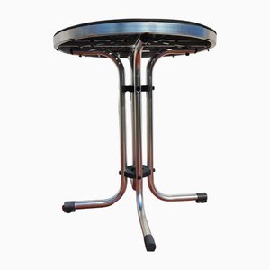 Outdoor Coffee Table with Aluminum Base and Rigid Plastic Top