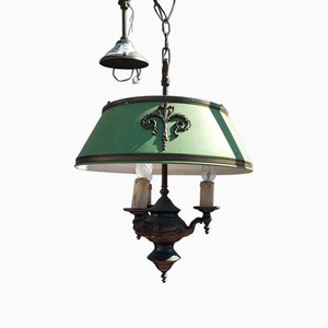Vintage Italian Metal Chandelier