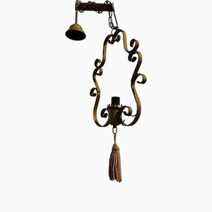 Vintage Chandelier in Iron