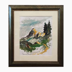 Romano Mussolini, Homage to Cortina, 2003, Mixed Media, Framed