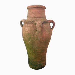 Large Clay Pot with Natural Finish