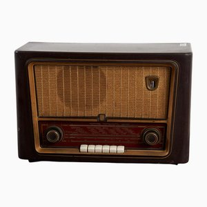Vintage Röhrenradio von Philips, 1950er