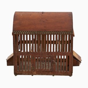 Handgefertigter Vogelkäfig, 1930er