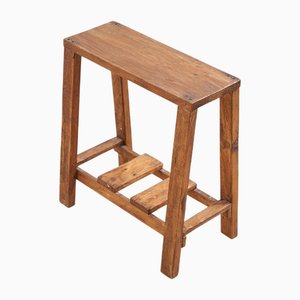 Vintage Hocker aus Holz