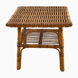 Vintage Bamboo Coffee Table, 1970s