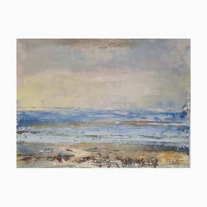 Christian Feltin, Nature Primitive, Acrylic on Paper, framed