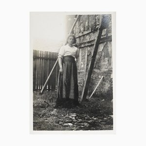 Marcel Bascoulard, Self-Portrait Dressed as a Woman, 1944, Photographic Print