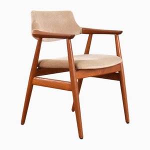 Fauteuil Mid-Century en Teck par Svend Åge Eriksen pour Glostrup, Danemark, 1960s