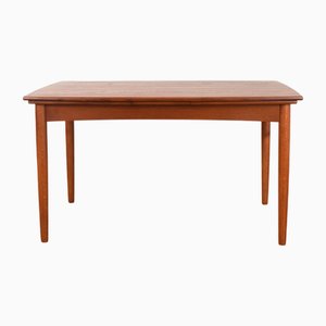 Table de Salle à Manger Extensible Mid-Century en Teck, Danemark, 1960s