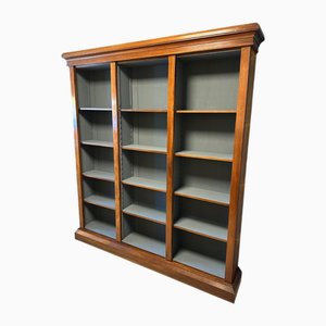 Bibliothèque Ouverte Antique en Noyer