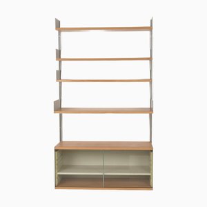Shelving System in Beech by Dieter Rams for Vitsoe, 1960s