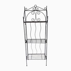 Vintage Wrought Iron Shelf