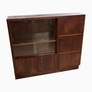 Art Deco Wooden Bookcase, 1930s