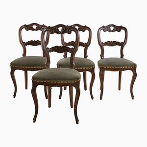 Louis Philippe Chairs, 1890s, Set of 4