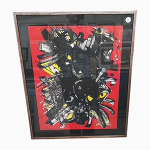 Umberto Mastroianni, Komposition, Kunstwerk, Gerahmt