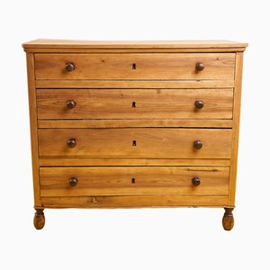 19th Century Rustic Chest of Drawers in Wood