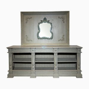 Console Table with Mirror
