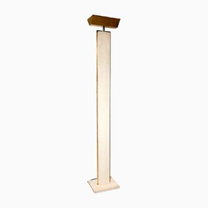 Travertine Floor Lamp by Camille Breesch