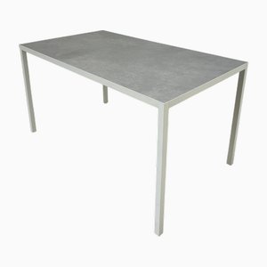 Vintage Grey & White Ceramic Table