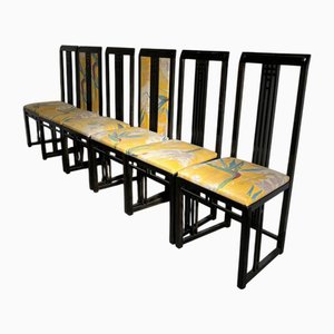 Galaxy Chairs by Umberto Asnago for Giorgetti, Set of 6