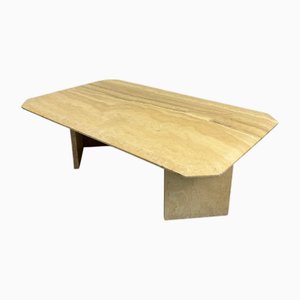 Italienischer Couchtisch aus Travertin
