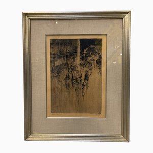 Jules De Bruycker, Untitled, Etching, Framed