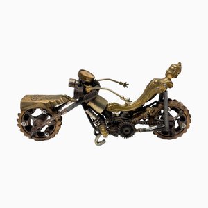 Art Motorbike in Metal