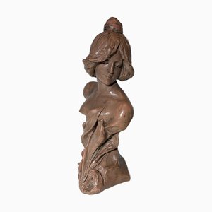 Art Nouveau Bust of Woman, 1890s-1910s
