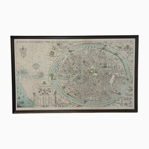 Antique City Plan Bruges