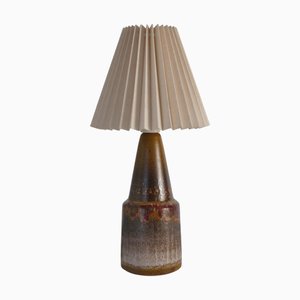 Modern Brutalist Ceramic Table Lamp from Tilgmans, Sweden, 1960s