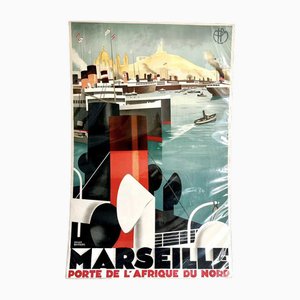 Roger Brodems, Marseille, Lithograph