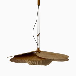 Uchiwa Hana II Pendant by Ingo Maurer, 1970s