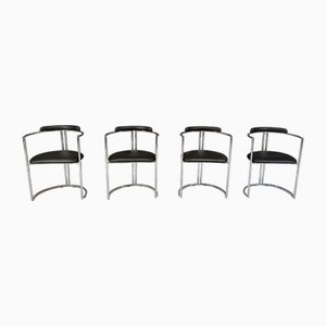 Postmodern Dining Chairs, 1980s, Set of 4