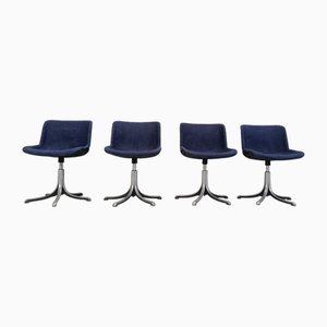 Chaises Modus par Osvaldo Borsani pour Tecno, 1970s, Set de 4