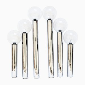 Pendant Lights by Motoko Ishii for Staff, 1970s, Germany, Set of 6