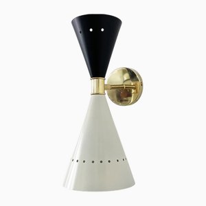 Lampada da parete vintage, anni '70