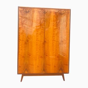 Walnut Wardrobe from Jitona, Former Czechoslovakia, 1970s