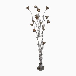 Tree Breeze Floor Lamp with Mesh Flowers from Harco Loor, 1990s
