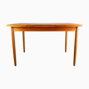 Mid-Century Extendable Teak Dining Table, 1960s