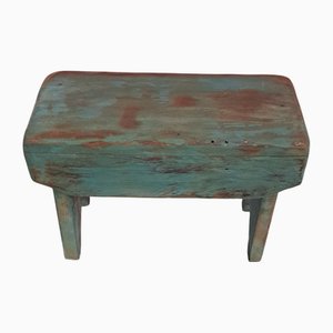 Small Vintage Wooden Bench