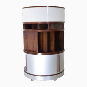 Combi Center Series Storage Unit with Wooden Frame by Joe Colombo, 1960s